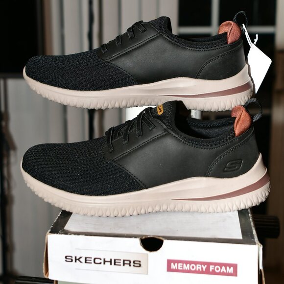 Skechers men Delson slip on shoes main image 3